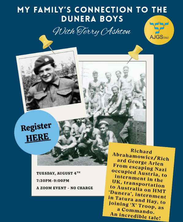 australian jewish genealogical society victoria, Home